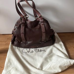 Cole Haan Brown Leather Satchel